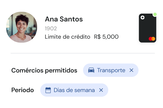 Para gastos de time em campo Para gastos de time em campo